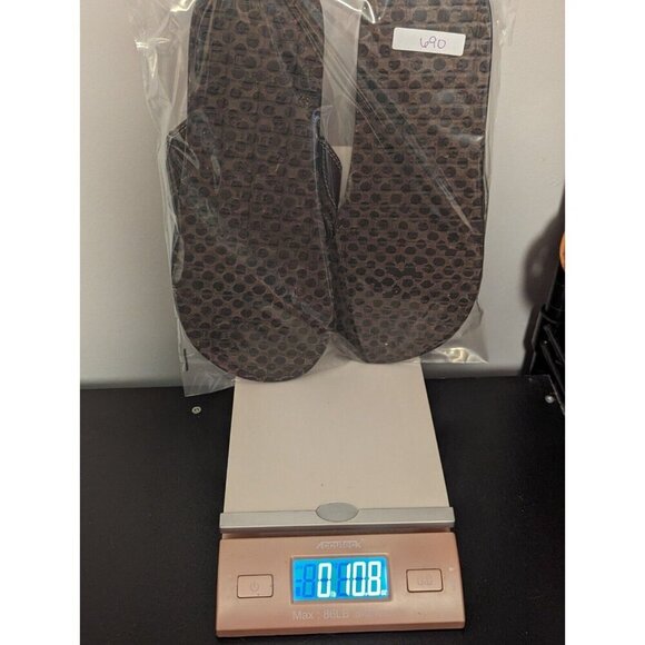 Sonuk Black Yoga Mat Flip Flop Sandals Mens 11 - Picture 8 of 8